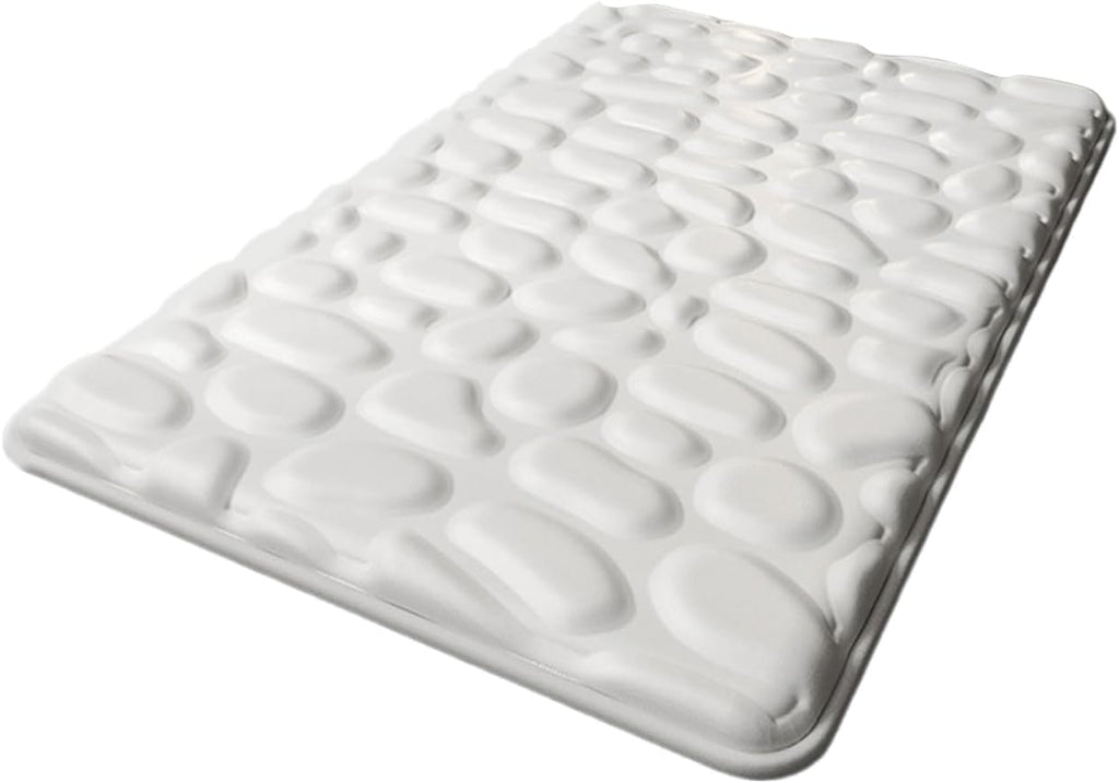 Nonslip Absorbent Bathroom Mats with Cooling Touches Fabric for in Homes with Elderly Members Cooling Bathroom Mats