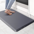 Fall Mat for Elderly Bedside, Waterproof Floor Mat Beveled, Prevention Pad Reduce, Cushion Safety Mat Reduces Impact, Reduce Risk for Handicap, Senior, Anti-Fatigue (Grey,44 * 120CM/17 * 47IN)